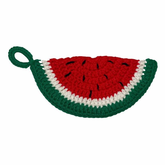 Handmade Hand Crafted Watermelon Fruit Pot Holders - Picture 5 of 5